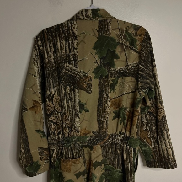 Vintage Cabela's Hunting Brush Camp Overalls Jumpsuit Size 34 x 27.5 - Picture 3 of 8